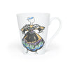 Mug  décoré costume traditionnel de Vannes. D'autres costumes sont disponibles. Ils sont peints dans nos ateliers à Saint Evarzec en Finistère sud.