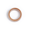 Rond de serviette en bois gravé 