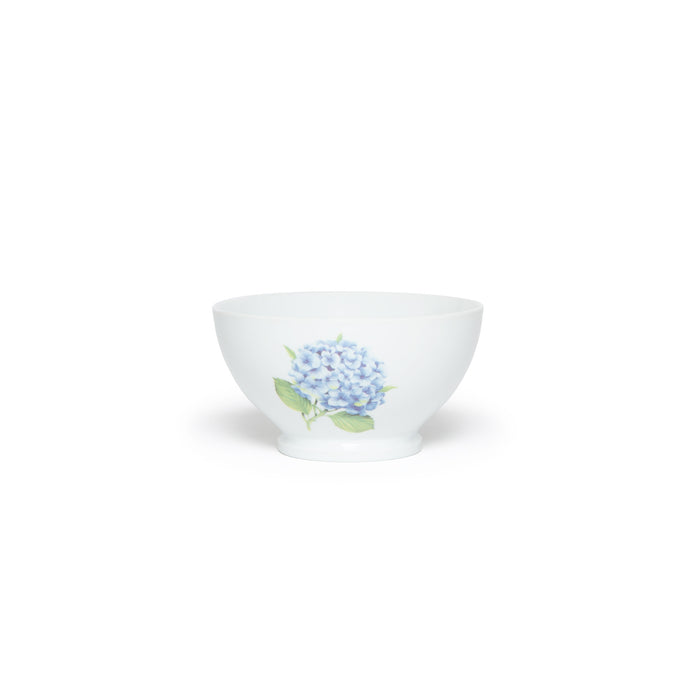 Petit bol déjeuner décor hortensia