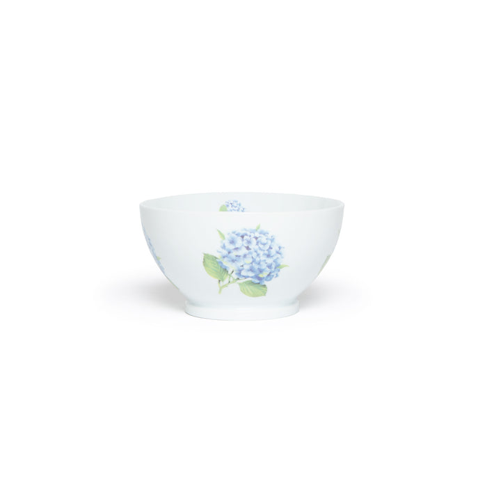 Grand bol déjeuner décor hortensia
