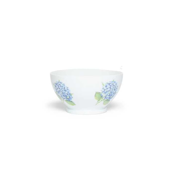 Grand bol déjeuner décor hortensia
