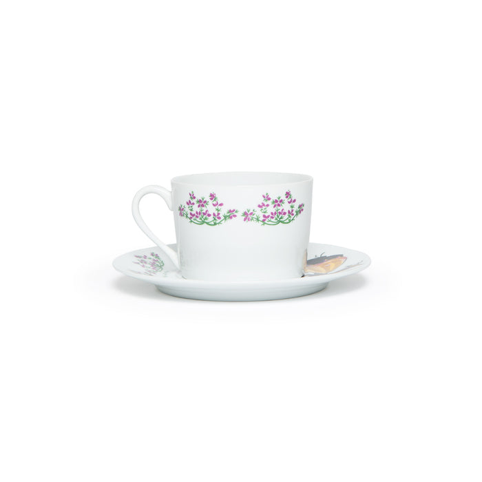 Ensemble tasse déjeuner décor costume Pointe du raz