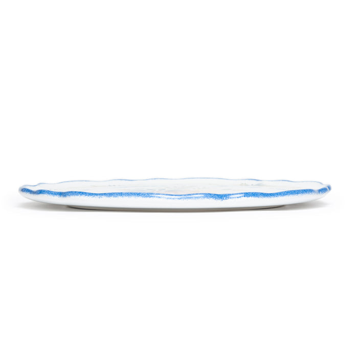Plat à tarte décor Jardin fleuri
